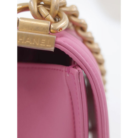 Chanel Chain Shoulder Bag Pink - Picture 6 of 9